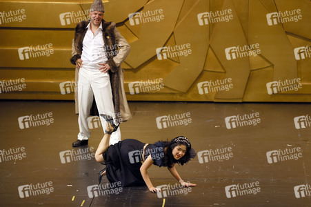 Theaterprobe 'Auferstehung' in Berlin