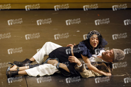 Theaterprobe 'Auferstehung' in Berlin