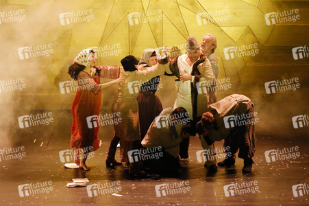 Theaterprobe 'Auferstehung' in Berlin