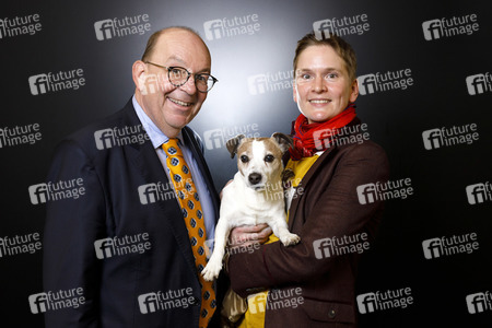 Fotoshooting mit Denis Scheck und Christina Schenk in Köln
