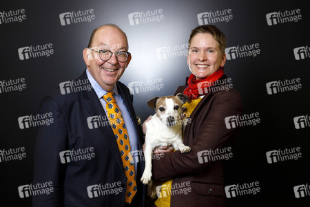 Fotoshooting mit Denis Scheck und Christina Schenk in Köln