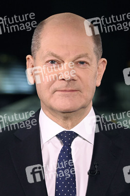 Neujahrsansprache des Bundeskanzlers Olaf Scholz in Berlin