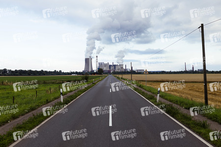 Das Braunkohle-Kraftwerk Niederaußem