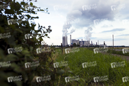 Das Braunkohle-Kraftwerk Niederaußem