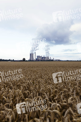 Das Braunkohle-Kraftwerk Niederaußem
