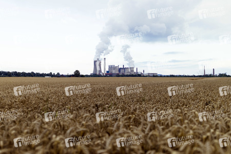 Das Braunkohle-Kraftwerk Niederaußem