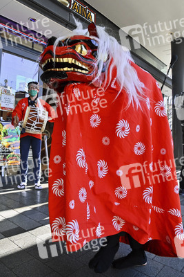 Neujahrstag in Tokio