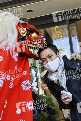 Neujahrstag in Tokio