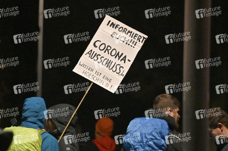 Impfgegner-Demo in Nürnberg