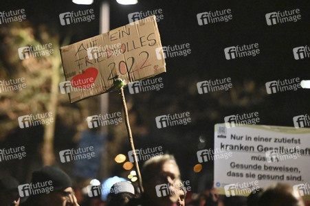 Impfgegner-Demo in Nürnberg