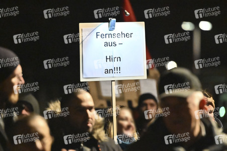 Impfgegner-Demo in Nürnberg