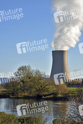 Das Kernkraftwerk Grohnde vor der Abschaltung