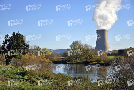 Das Kernkraftwerk Grohnde vor der Abschaltung