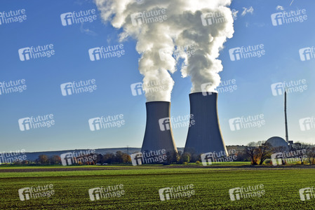 Das Kernkraftwerk Grohnde vor der Abschaltung