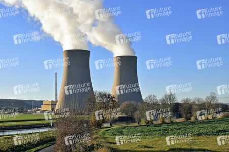 Das Kernkraftwerk Grohnde vor der Abschaltung