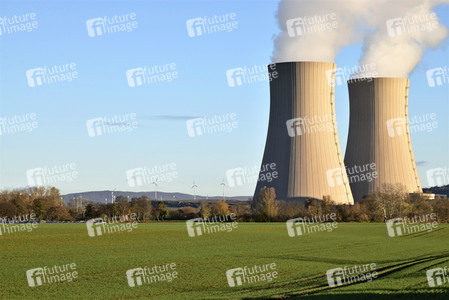 Das Kernkraftwerk Grohnde vor der Abschaltung