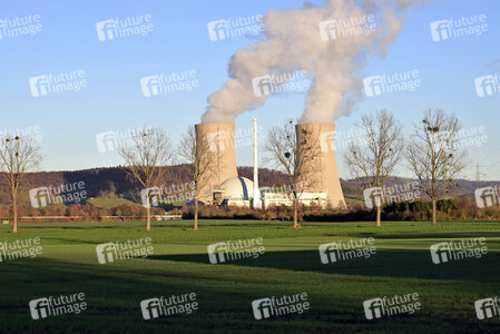 Das Kernkraftwerk Grohnde vor der Abschaltung