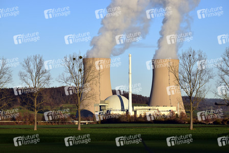 Das Kernkraftwerk Grohnde vor der Abschaltung