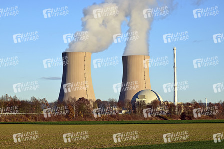 Das Kernkraftwerk Grohnde vor der Abschaltung