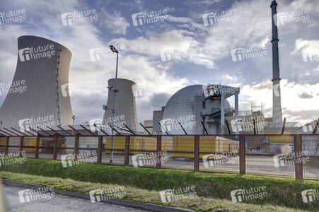 Kernkraftwerk Grohnde nach der Stillegung