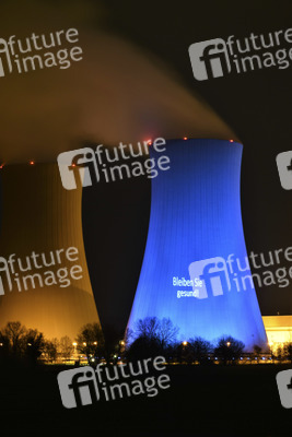 Das Kernkraftwerk Grohnde vor der Abschaltung
