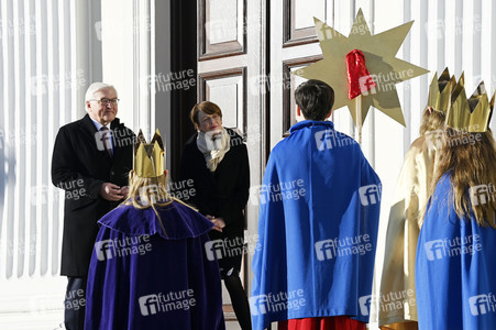 Frank-Walter Steinmeier empfängt die Sternsinger in Berlin