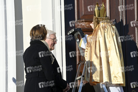 Frank-Walter Steinmeier empfängt die Sternsinger in Berlin