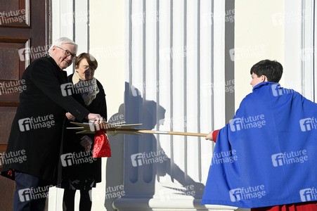 Frank-Walter Steinmeier empfängt die Sternsinger in Berlin
