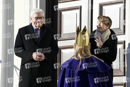 Frank-Walter Steinmeier empfängt die Sternsinger in Berlin