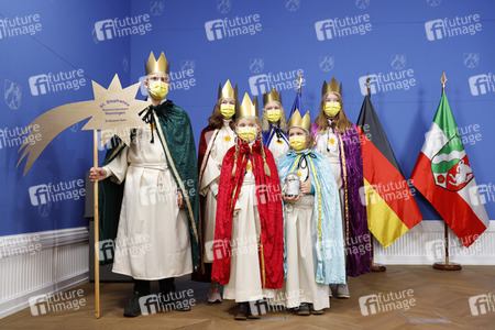 Sternsinger in der Staatskanzlei Düsseldorf
