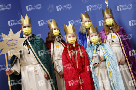 Sternsinger in der Staatskanzlei Düsseldorf