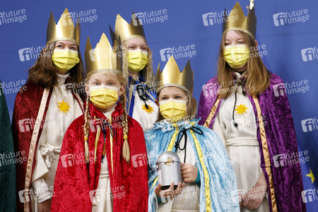 Sternsinger in der Staatskanzlei Düsseldorf