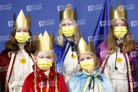 Sternsinger in der Staatskanzlei Düsseldorf