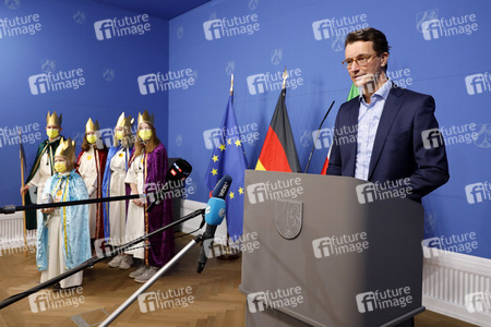 Sternsinger in der Staatskanzlei Düsseldorf