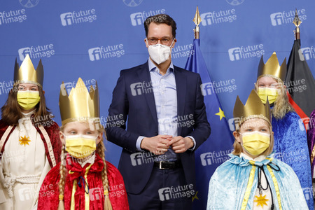 Sternsinger in der Staatskanzlei Düsseldorf