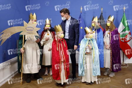 Sternsinger in der Staatskanzlei Düsseldorf