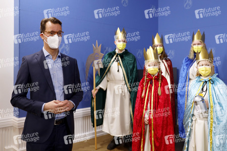 Sternsinger in der Staatskanzlei Düsseldorf