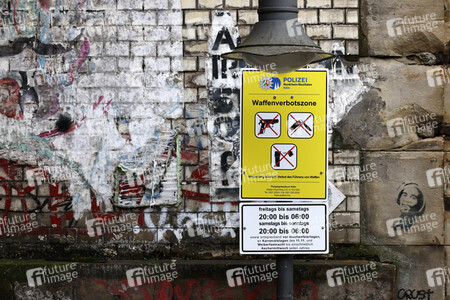 Symbolfoto Waffenverbotszone