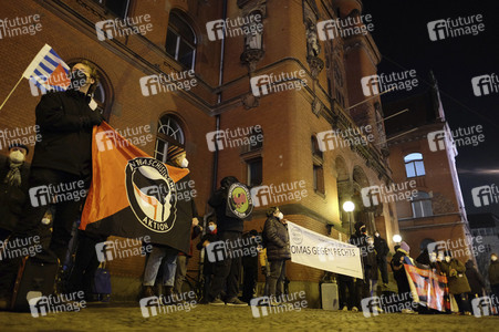 Protest gegen Corona-Leugner in Berlin