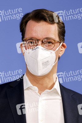 Übergabe der Neujahrsbrezel an Hendrik Wüst in Düsseldorf