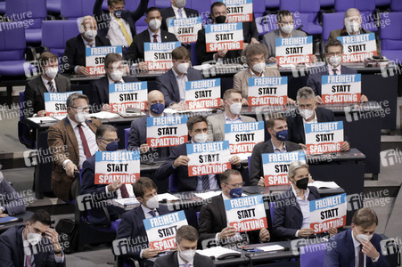 10. Sitzung des Deutschen Bundestages in Berlin