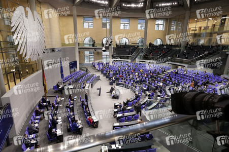 10. Sitzung des Deutschen Bundestages in Berlin