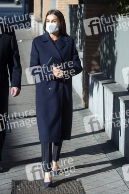 Königin Letizia besucht eine Sitzung der FEDER in Madrid