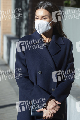 Königin Letizia besucht eine Sitzung der FEDER in Madrid