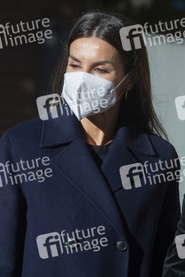 Königin Letizia besucht eine Sitzung der FEDER in Madrid