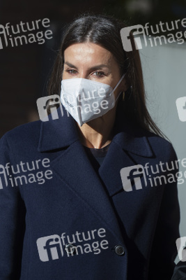 Königin Letizia besucht eine Sitzung der FEDER in Madrid