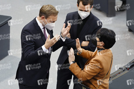 10. Sitzung des Deutschen Bundestages in Berlin