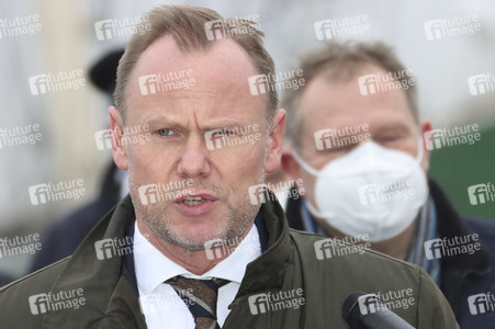 Einweihung der Jan-Fedder-Promenade in Hamburg