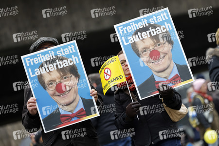 Coronademo in Düsseldorf