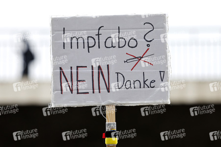 Coronademo in Düsseldorf